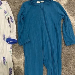 Kyte baby romper teal